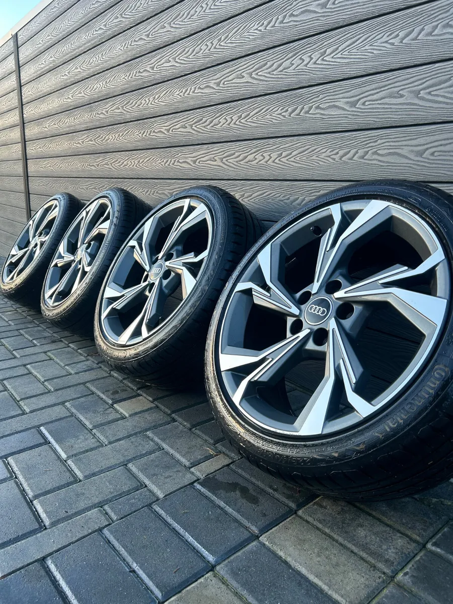 18” GENUINE AUDI COMPETITION ALLOY WHEELS & TYRES - Image 1