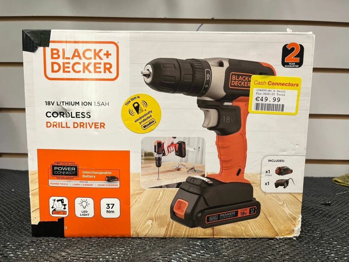 Black + Decker Drill - Image 1