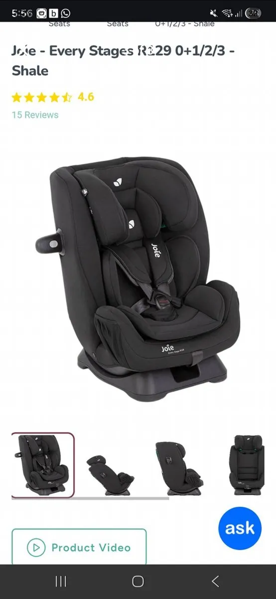 Joie Every Stage R129 Car Seat - Image 4