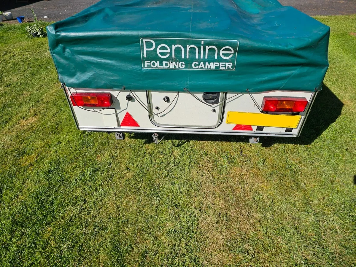 trailer tent folding camper camping - Image 2