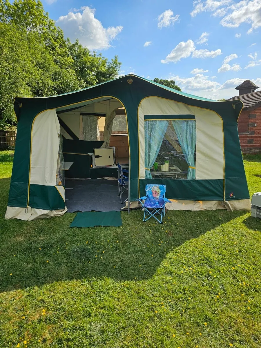 trailer tent folding camper camping - Image 4