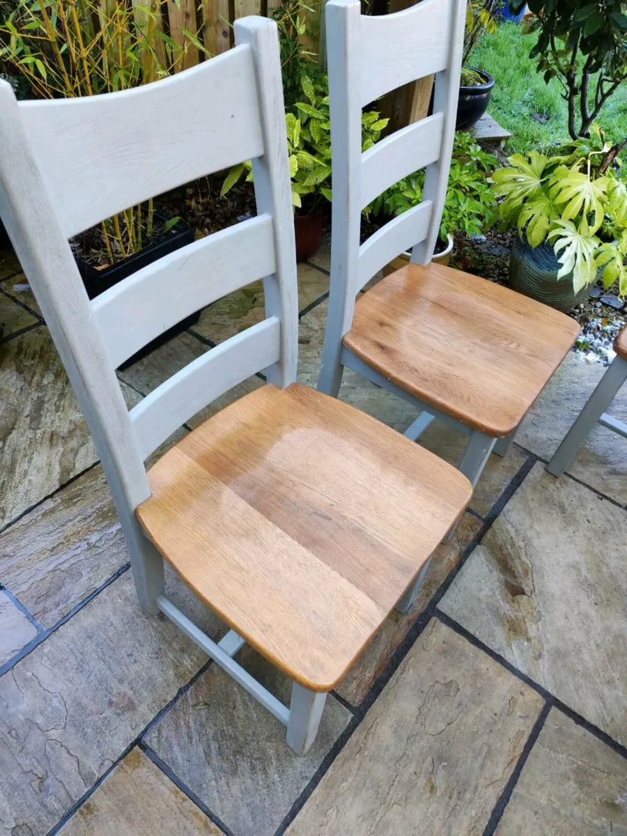 4 kitchen dining chairs - Image 3