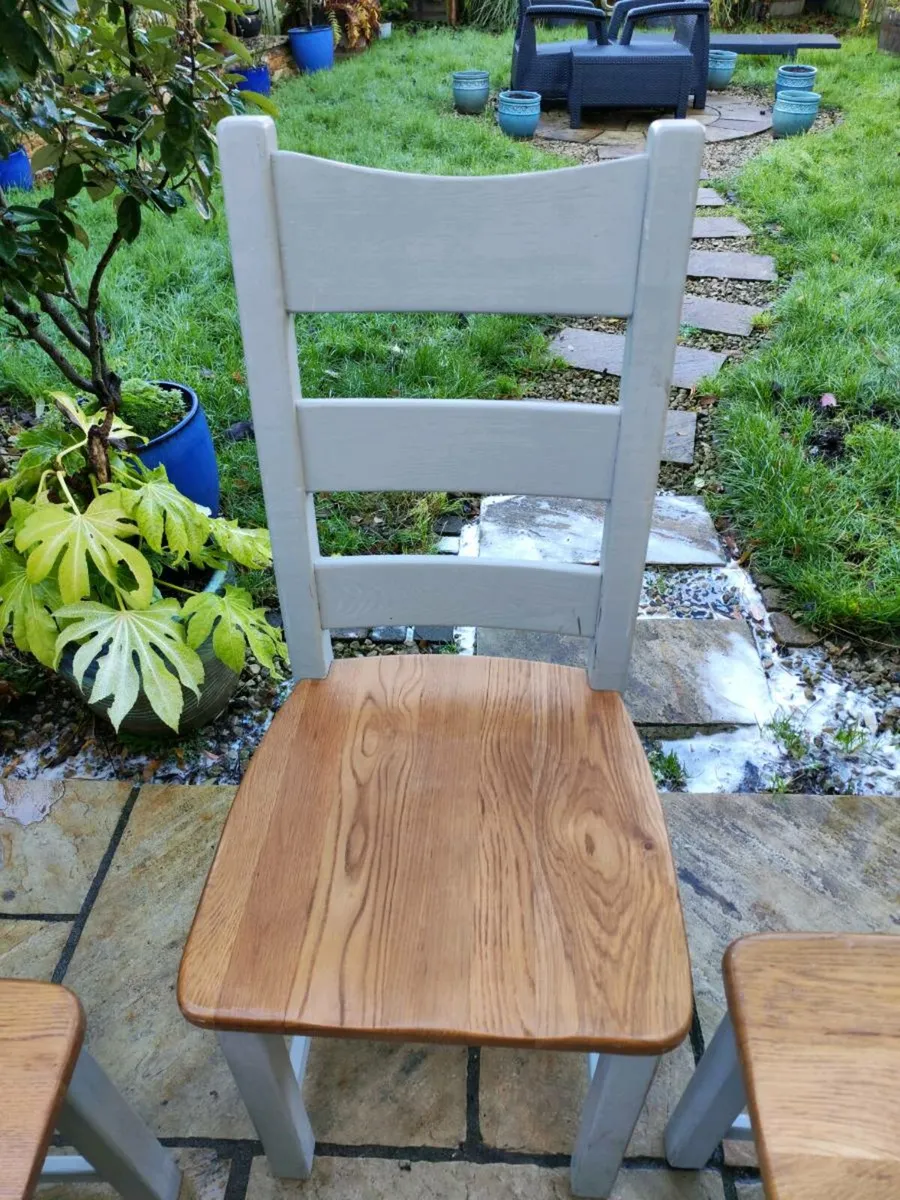 4 kitchen dining chairs - Image 4