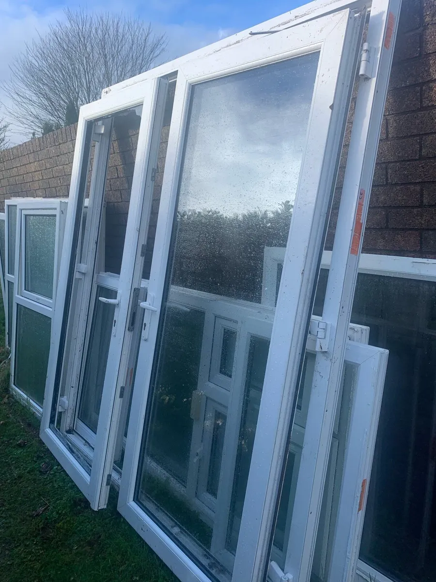PVC DOUBLE GLAZED FRENCH DOORS - Image 1