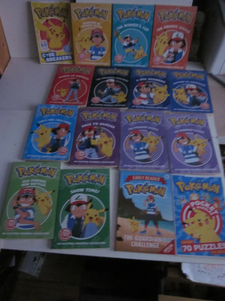 Pokemon Story Paperback Books X16 - Image 1