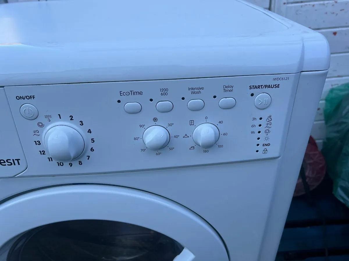 INDESIT Washing Dryer EcoTime Wash 6KG Dry 5KG - Image 3