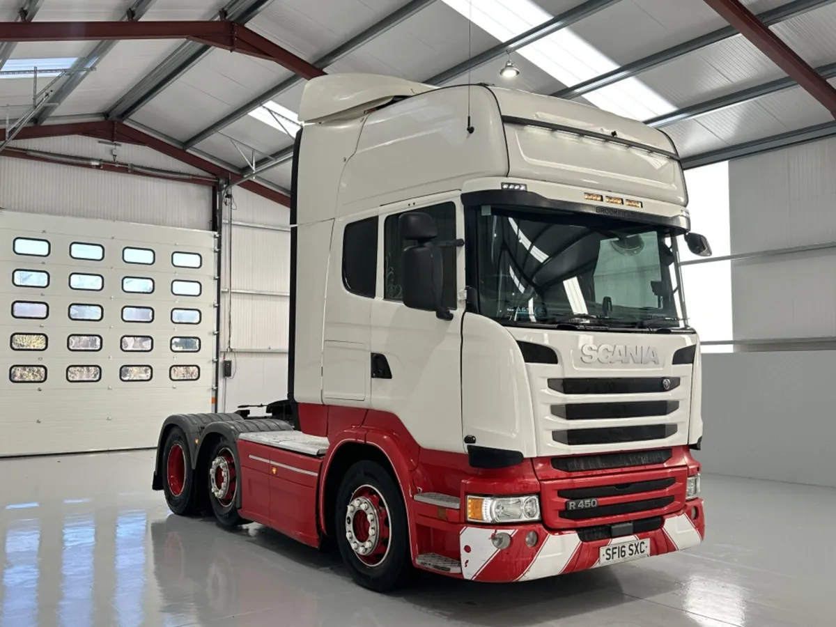 2016 (16) SCANIA R450 TOPLINE STREAMLINE 6X2 - Image 1