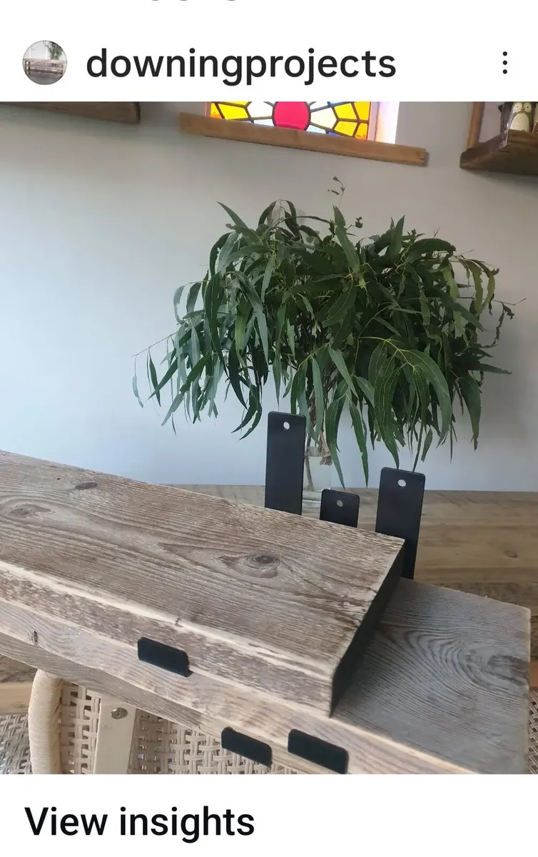 Reclaimed wood shelves for sale - Image 3