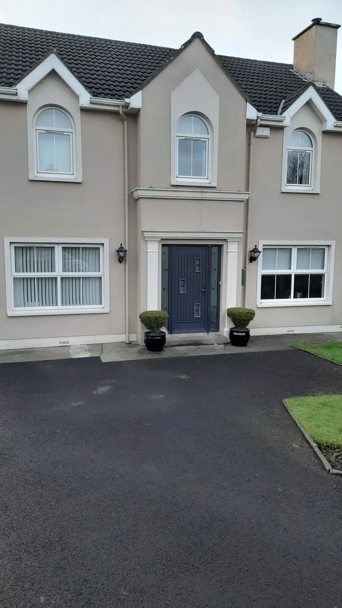 White PVC windows for sale due to house demolition