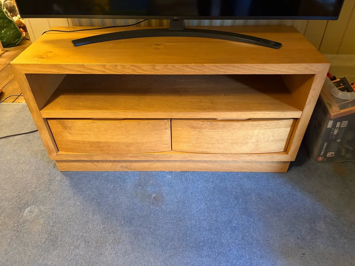 Solid wooden TV unit - Image 2