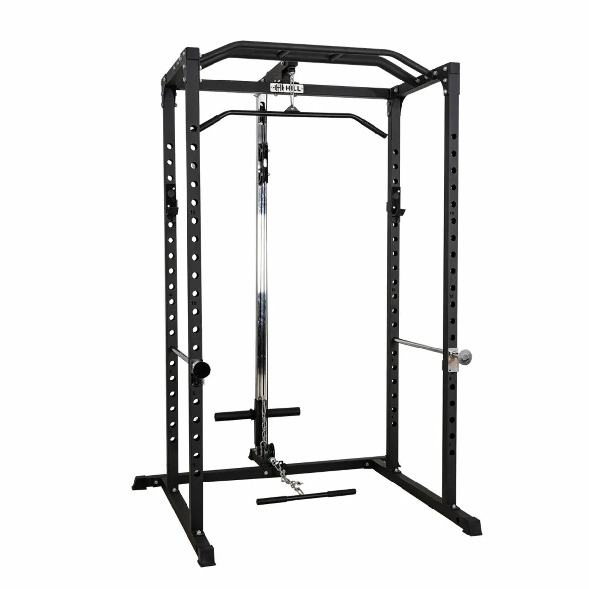 Squat Rack (Power Cage) with Pulley System - Gym - Image 1