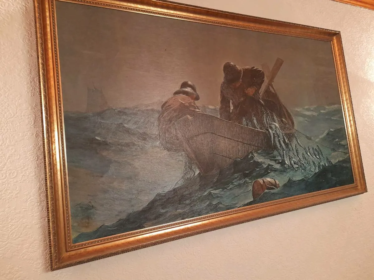The Herring  net painting