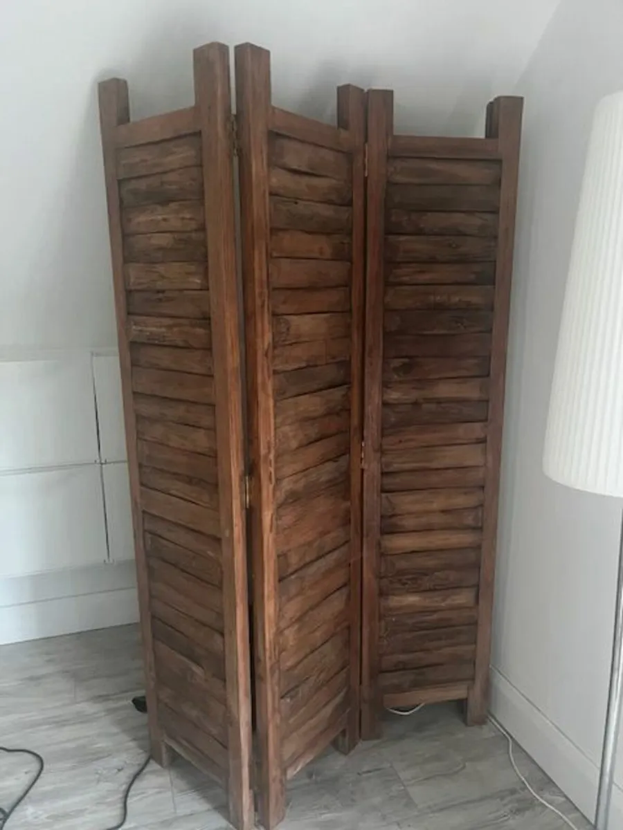 Large Wooden Screen