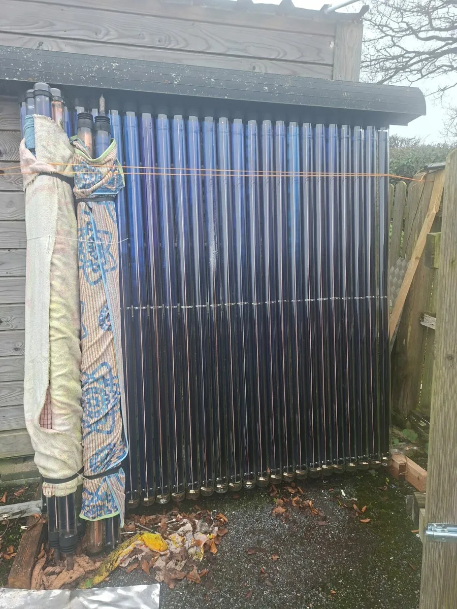 Solar water heating panels