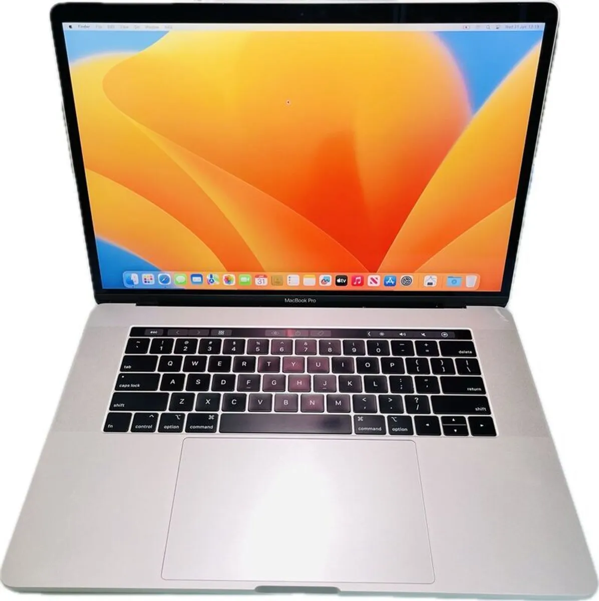 Apple MacBook Pro i7 (i7-8850H) 2.6GHz 15" 32GB RAM 500GB Touch Bar (Model: A1990 Year: 2018) - Image 1