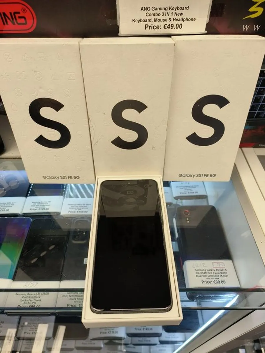 Samsung Galaxy S21 FE 5G 128GB/ 6GB Dual Sim Unlocked Graphite (Like New) - Image 2