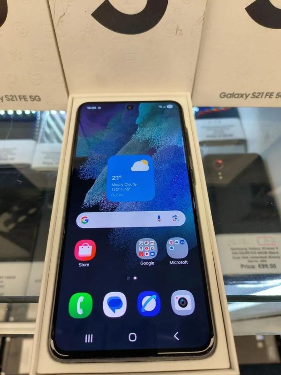 Samsung Galaxy S21 FE 5G 128GB/ 6GB Dual Sim Unlocked Graphite (Like New) - Image 4