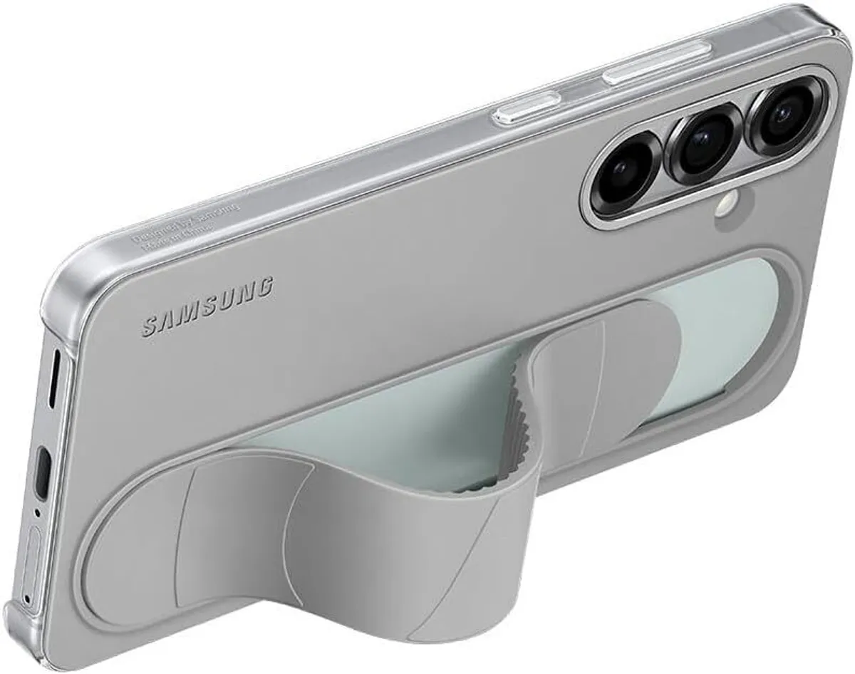 SAMSUNG Galaxy original Standing Grip Case for Galaxy S25, Grey - Image 4