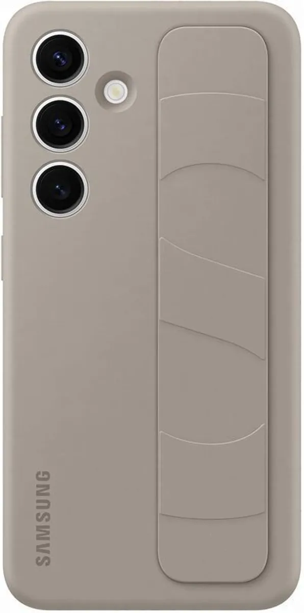 Samsung Galaxy OriginalS24 Standing Grip Case, Taupe - Image 4