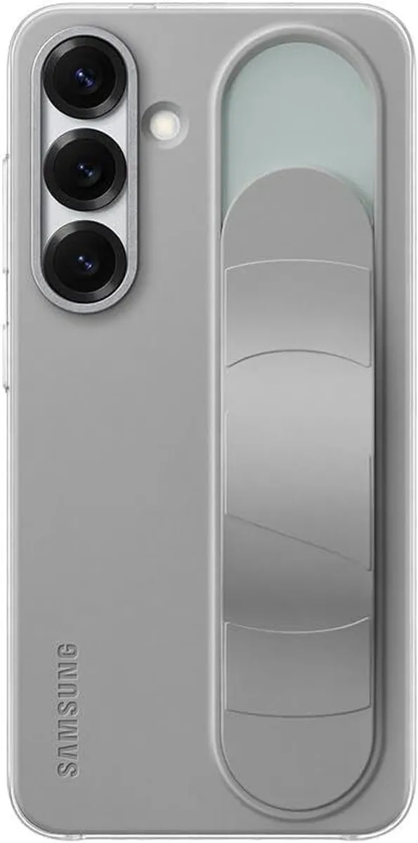 SAMSUNG Galaxy original Standing Grip Case for Galaxy S25, Grey - Image 1