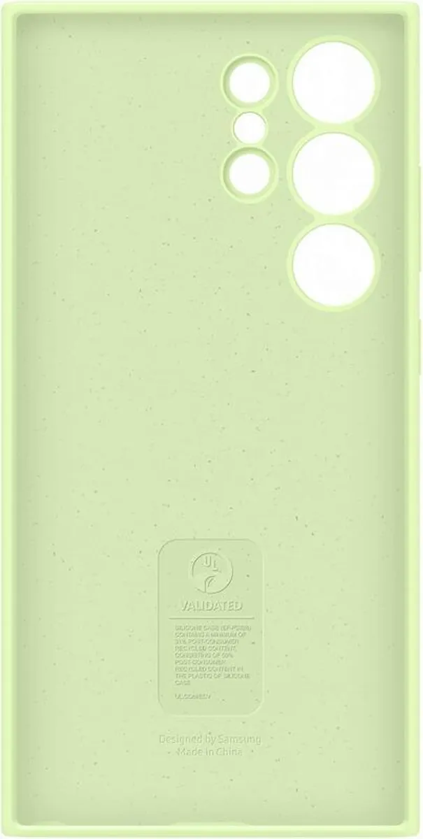 Samsung | Silicone Case for Galaxy S24 Ultra -lime original - Image 4