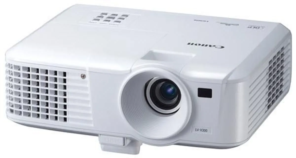 Canon LV-X300 3000 Lumen XGA Portable Multimedia DLP Projector (3903 Hours) - Image 1
