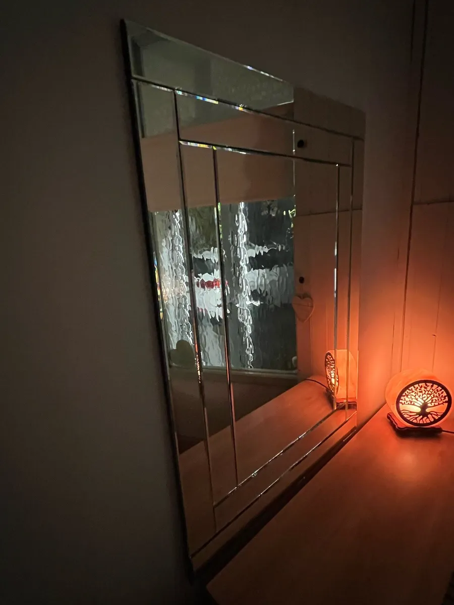 LAGER BEVELLED GLASS MIIROR - Image 1