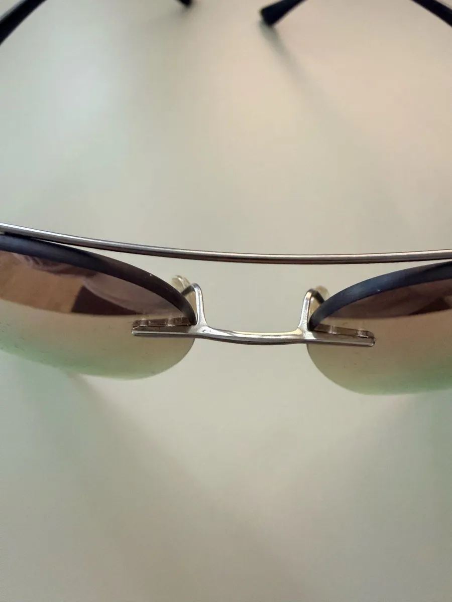 Ray-Ban Sun Glasses Mirror Titanium RB8059 - Image 4