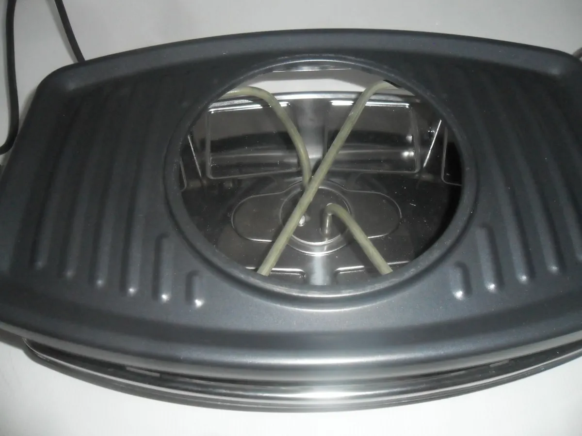 raclette grill with natural stone - Image 2