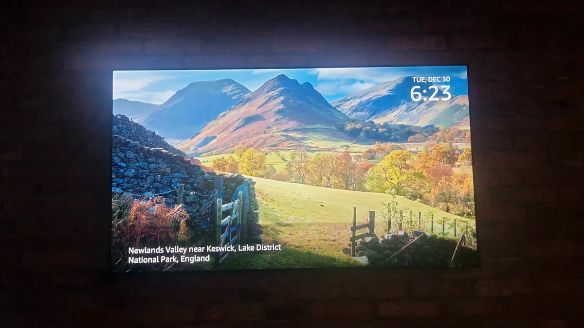 LG 65" OLED Smart 4K Ultra TV (screen burn-in) - Image 1