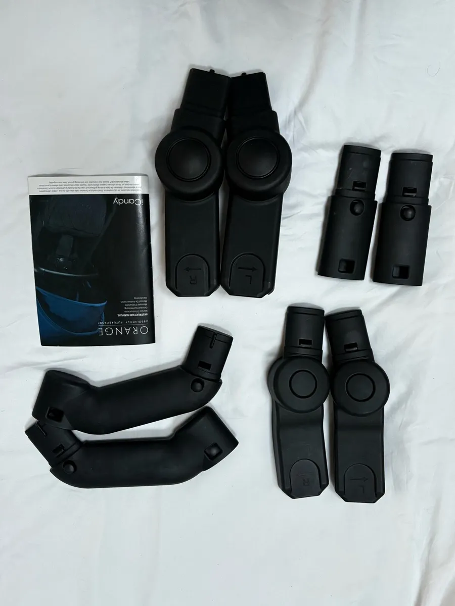 I Candy Orange Single-Double Buggy Blacked out - Image 3