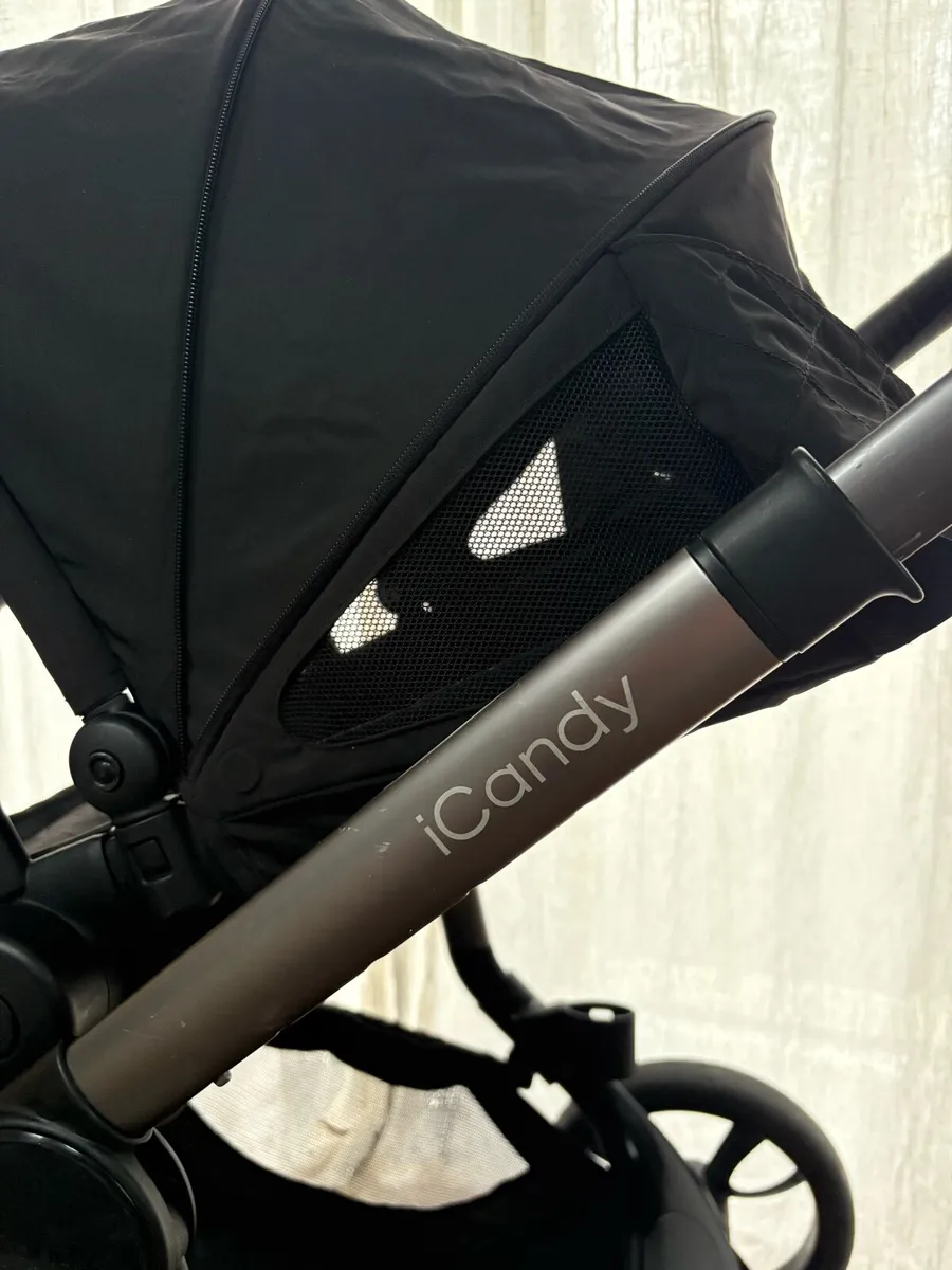 I Candy Orange Single-Double Buggy Blacked out - Image 4