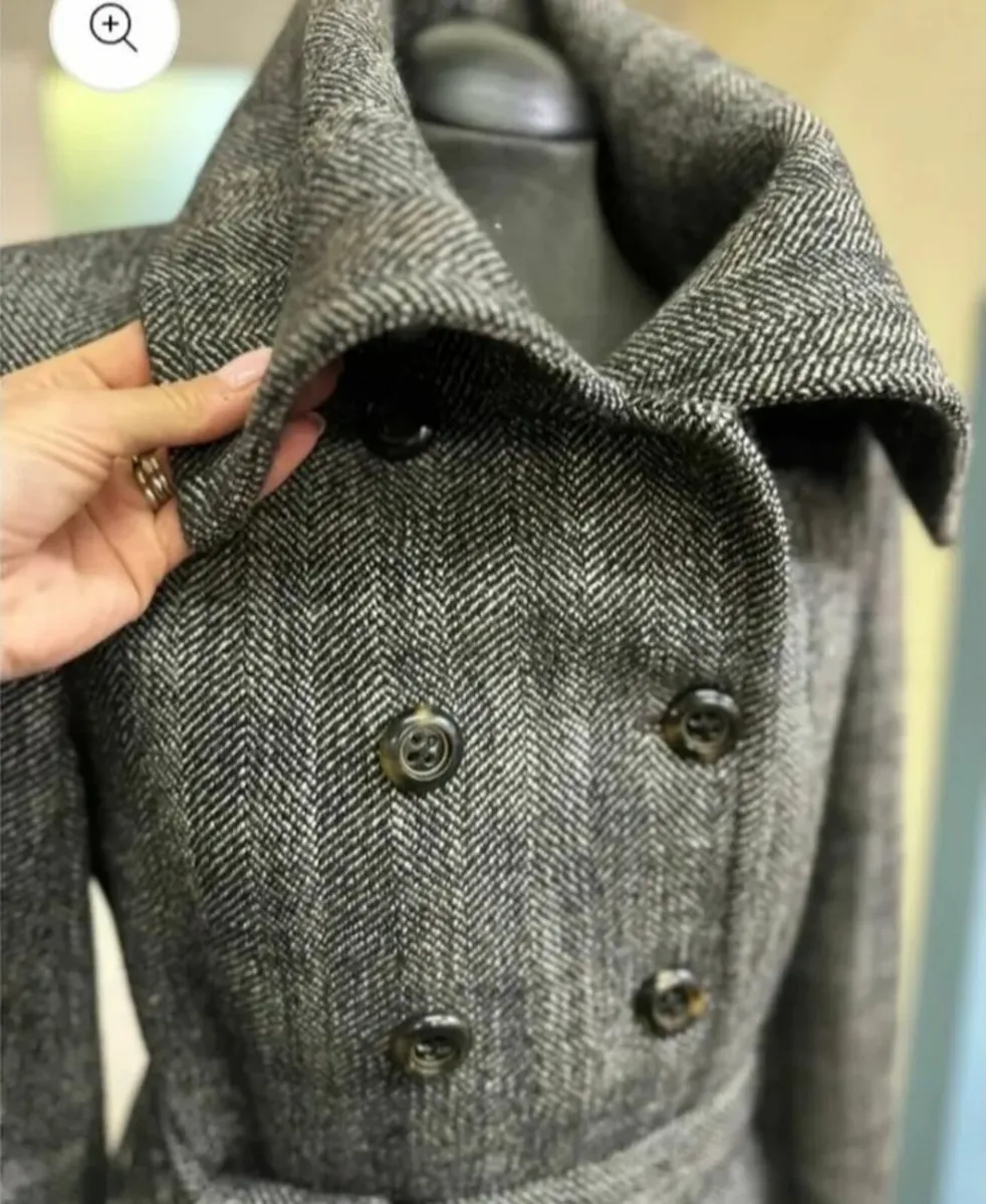 Massimo Dutti Wool Coat - Image 3