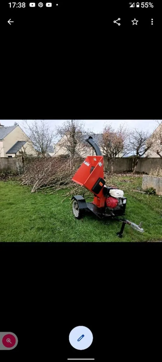 Wood chipper 13hp - Image 2