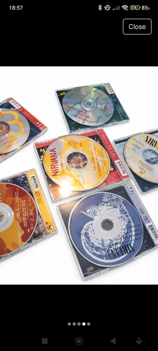 Nirvana Original 90s CD Singles Bundle – 6 CDs - Image 4