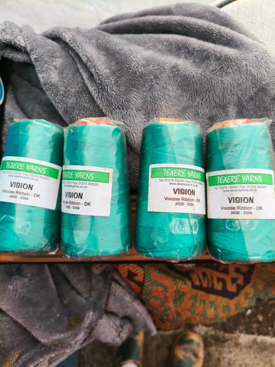 4 rolls, cotton 5 euro lot - Image 1