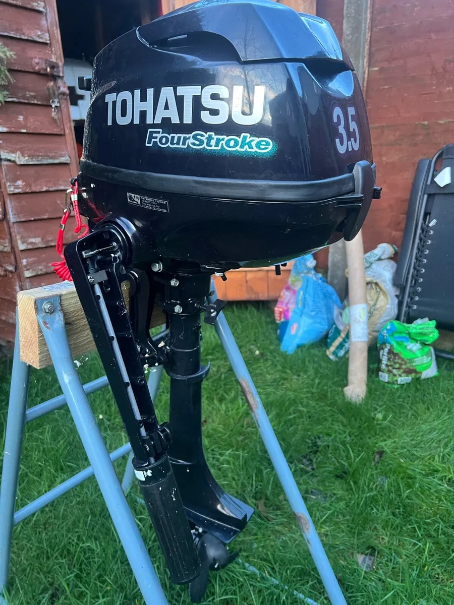Tohatsu 3.5hp 4-stroke short shaft outboard engine - Image 3