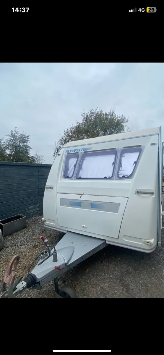 2008 adria  fixed bed - Image 1