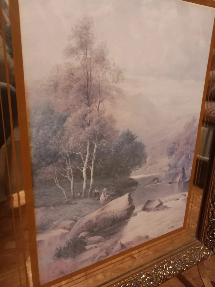 Antique fire screen - Image 2