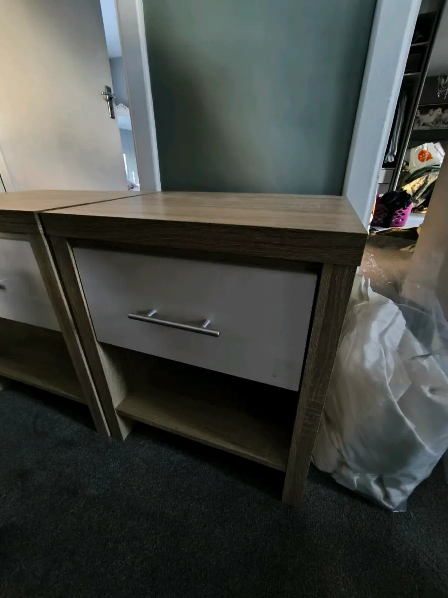 Bedside lockers - Image 1