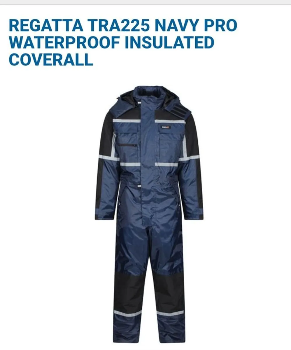 Regatta TRA225 Pro waterproof coverall - Image 1