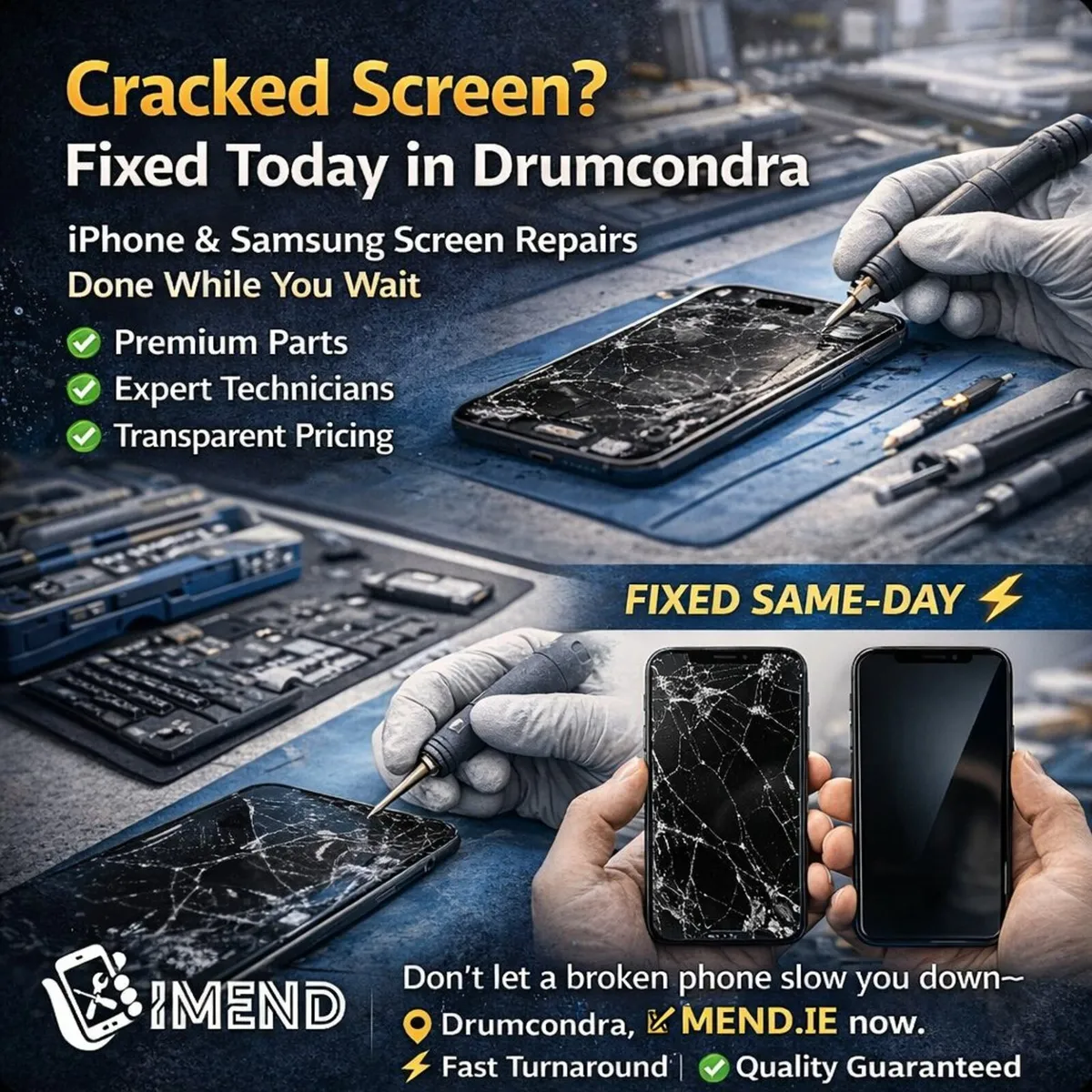 iPhone, Samsung, Xiaomi Phone Repairs Dublin - Image 1