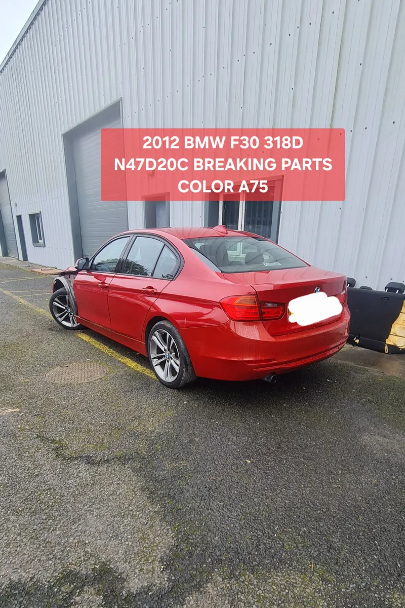2012 BMW F30 318D SPORT A75 BREAKING PARTS N47D20C - Image 4