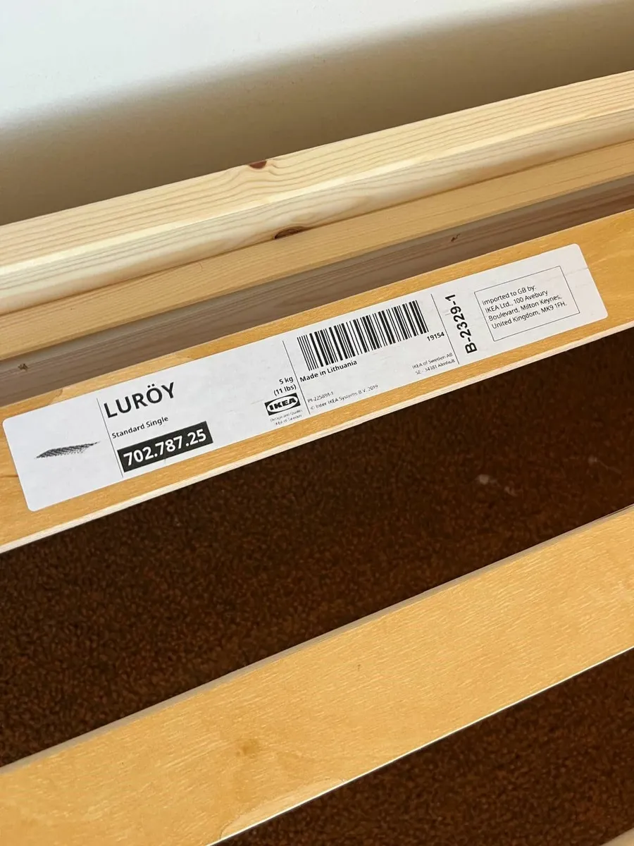 Single bed IKEA  unused FREE - Image 3