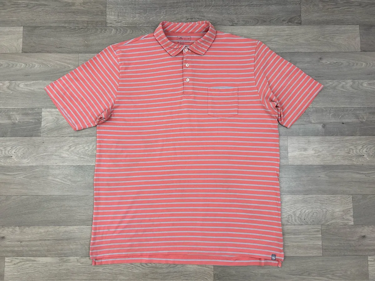 Peter Millar Golf Polo Shirt Mens XL - Image 1