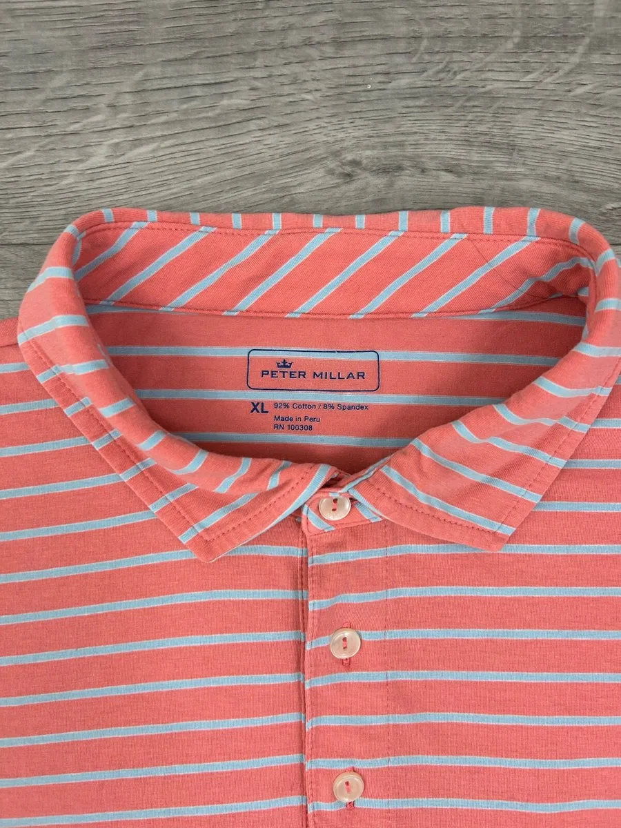 Peter Millar Golf Polo Shirt Mens XL - Image 4