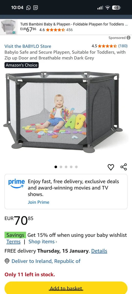 Babylo Playpen - Image 1