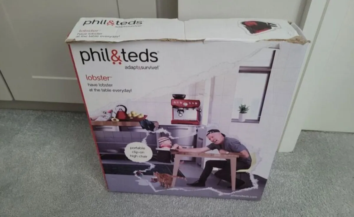 Phil & Ted's Lobster Portable Highchair - Image 1