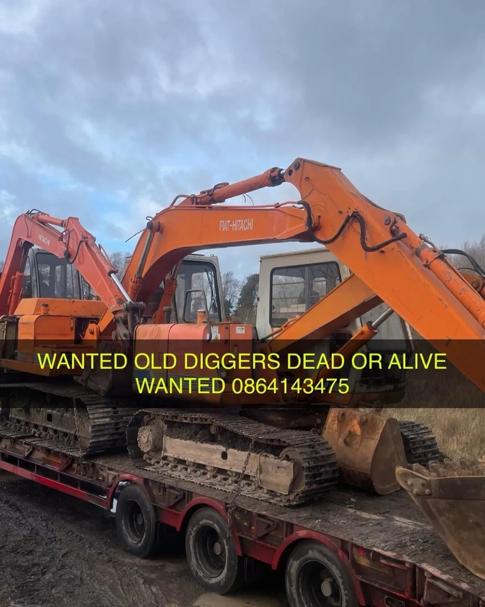 WANTED HITACHI EX60-1 EX100-1 EX120-1 FH130-3