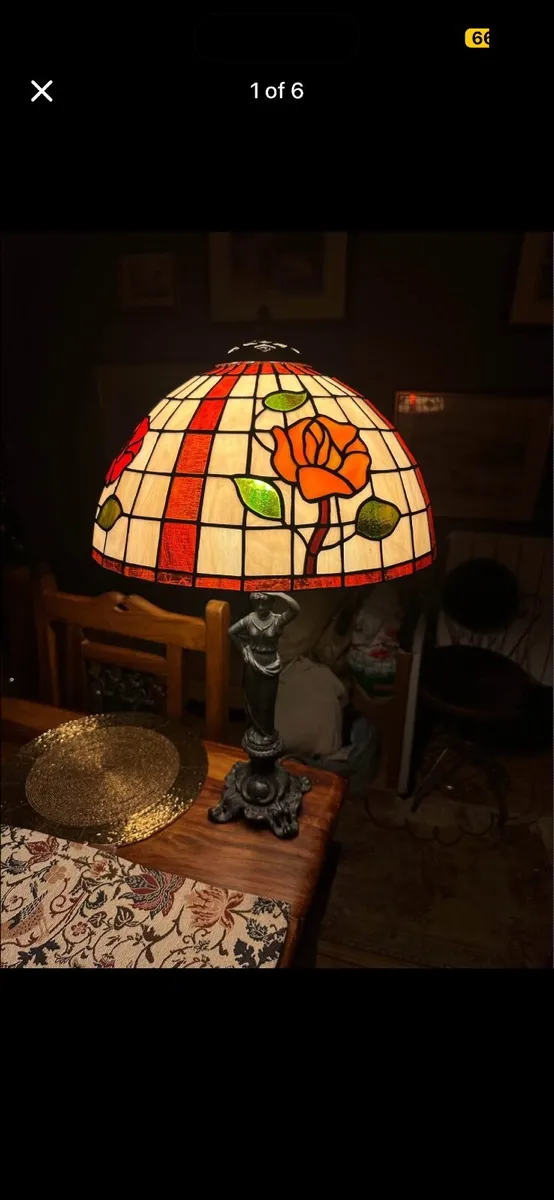 Vintage Tiffany lamp - Image 1